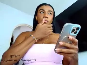Freechat sweetsarafoxxx on Chaturbate